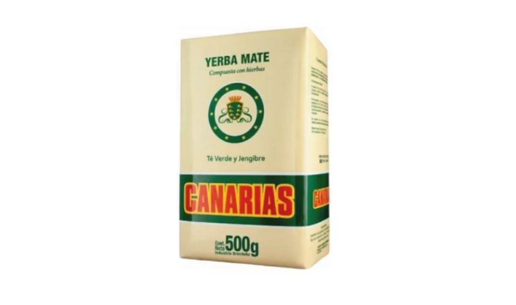 YERBA MATE TE VERDE Y JENGIBRE X 500G - CANARIAS
