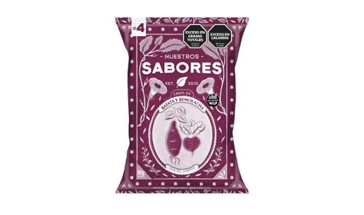 CHIPS REMOLACHA Y BATATA X 80G - NUESTROS SABORES