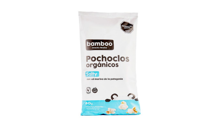 POCHOCLOS ORGANICOS SAL MARINA X 60G - BAMBOO