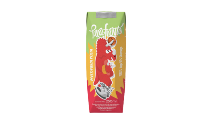 JUGO MULTIFRUTA KIDS X 250 ML - PURA FRUTTA