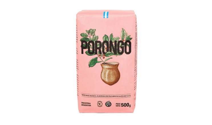 YERBA MATE ORGANICA X 500G - PORONGO