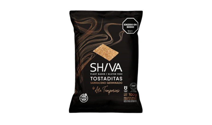 TOSTADITAS SARRACENO GERMINADO X 100G - SHIVA