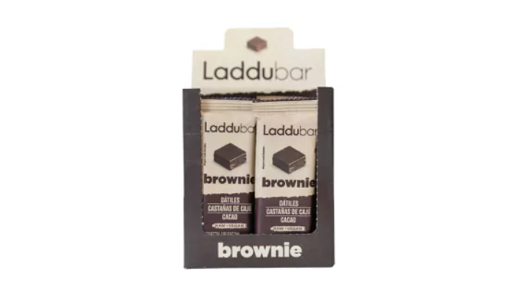 LADDU BAR BROWNIE X 30G (ESTUCHE X 12U)