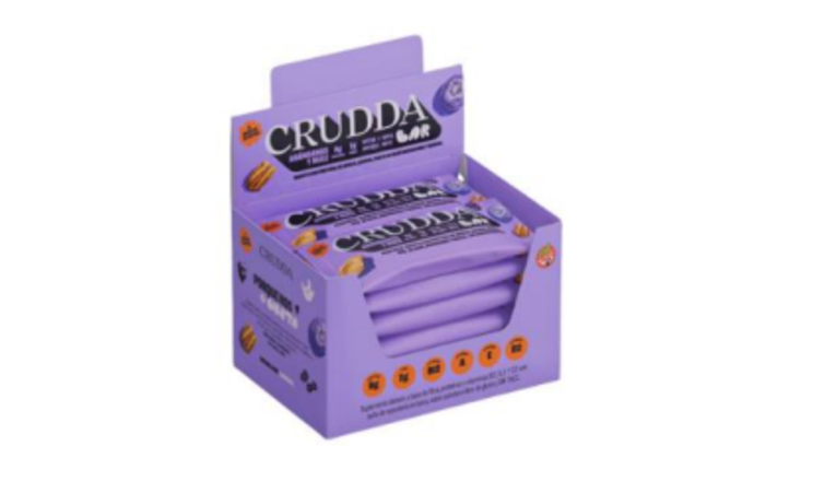 CRUDDA BAR ARANDANO NUEZ X 40G - CRUDDA