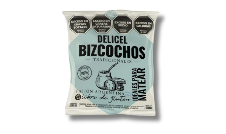 BIZCOCHOS TRADICIONAL SIN TACC X 180G - DELICEL