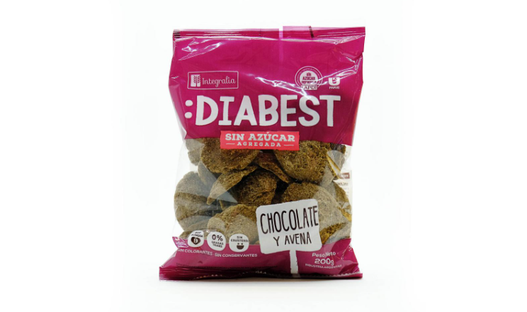 GALLETITAS CACAO S/AZUCAR AGREG X 200G - DIABEST