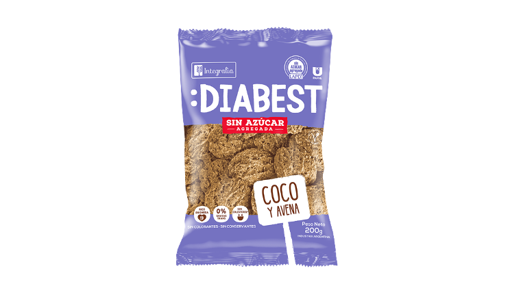 GALLETITAS COCO S/AZUCAR AGREGADA X 200G - DIABEST