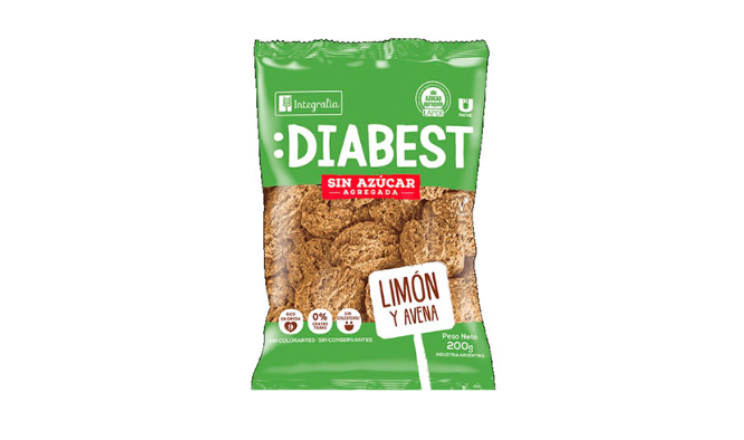 GALLETITAS LIMON S/AZUCAR AGREG X 200G - DIABEST
