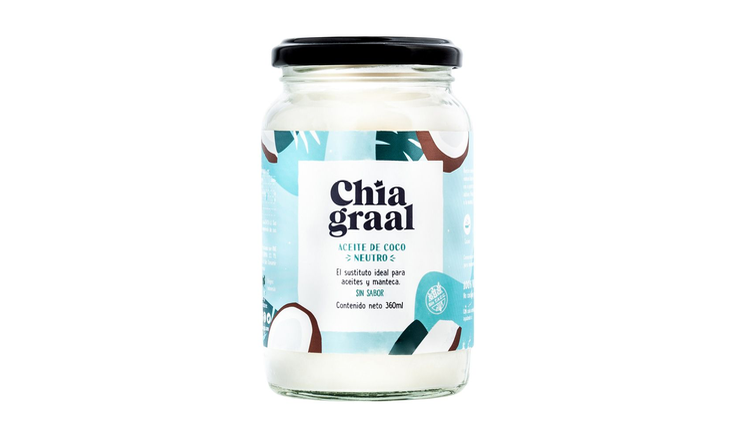 ACEITE DE COCO NEUTRO X 360ML - CHIA GRAAL