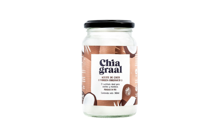 ACEITE DE COCO VIRGEN X 360ML - CHIA GRAAL