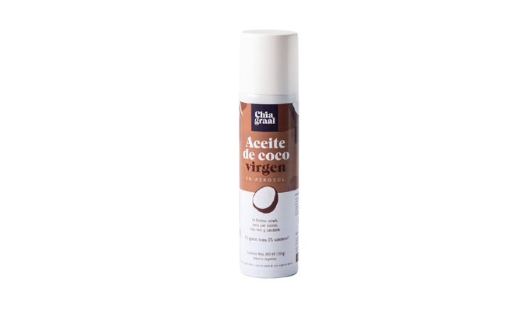 ACEITE DE COCO VIRGEN AEROSOL X 190ML - CHIA GRAAL