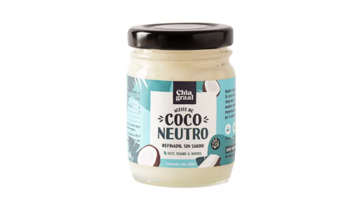 ACEITE DE COCO NEUTRO X 90ML - CHIA GRAAL