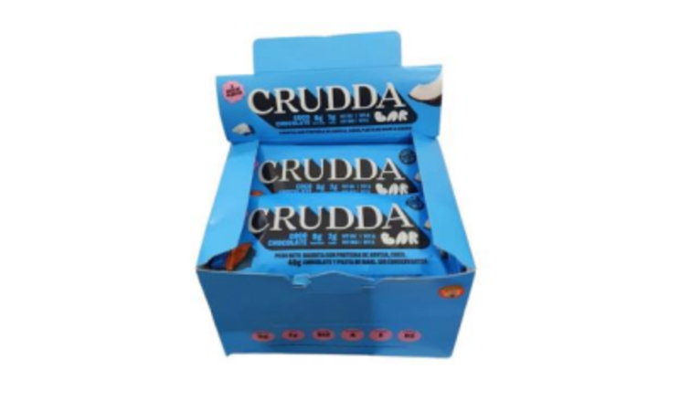 CRUDDA BAR COCO CHOCOLATE X 40G - CRUDDA