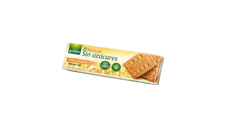 GALLETITAS FIBRA INTEGRAL S/AZUCAR X 170G - GULLON