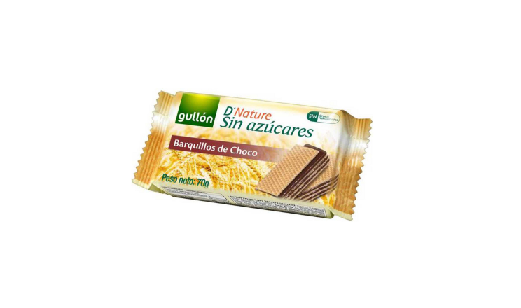 OBLEAS CHOCOLATE SIN AZUCAR DISPLAY X 12U - GULLON