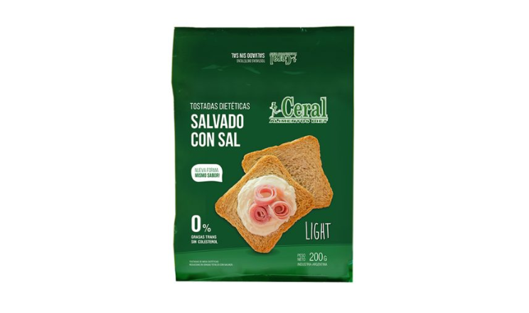 TOSTADAS SALVADO X 200G - CERAL