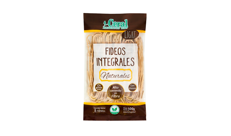 TALLARINES INTEGRALES NATURAL X 300G - CERAL