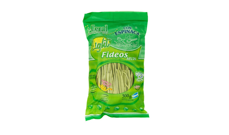 TALLARINES DIET ESPINACA X 300G - CERAL
