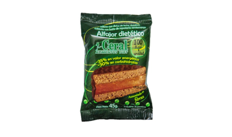 ALFAJOR NEGRO X 45G (DISPLAY X 16U) - CERAL