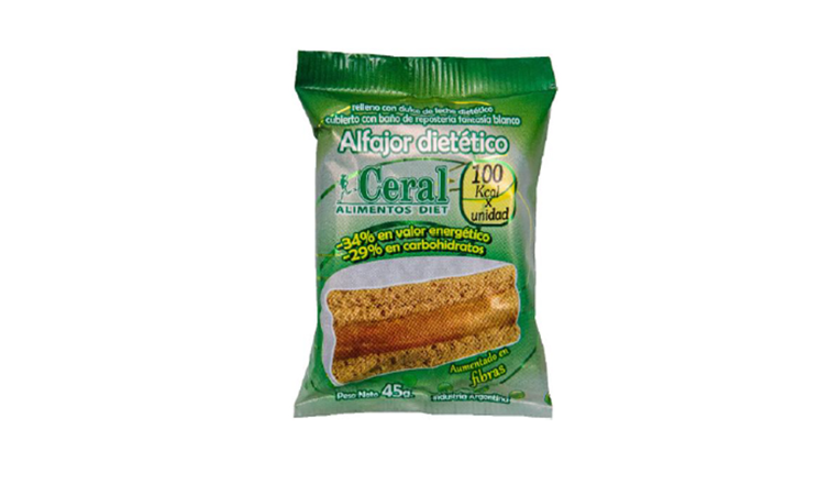 ALFAJOR BLANCO X 45G (DISPLAY X 16U) - CERAL