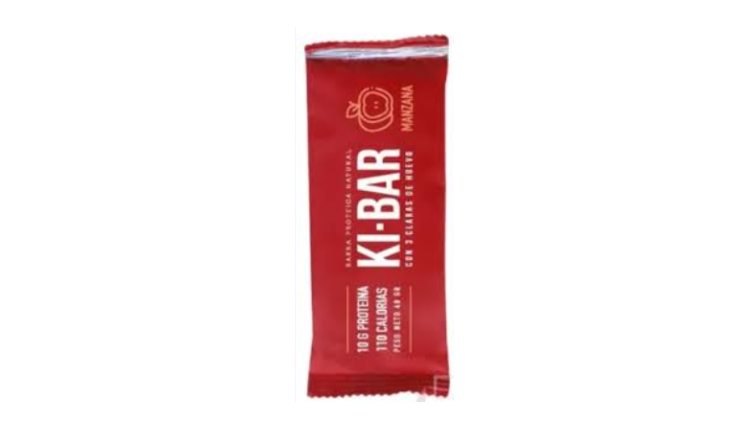 BARRA PROTEICA MANZANA Y ALGARROBA X 40G - KIBAR