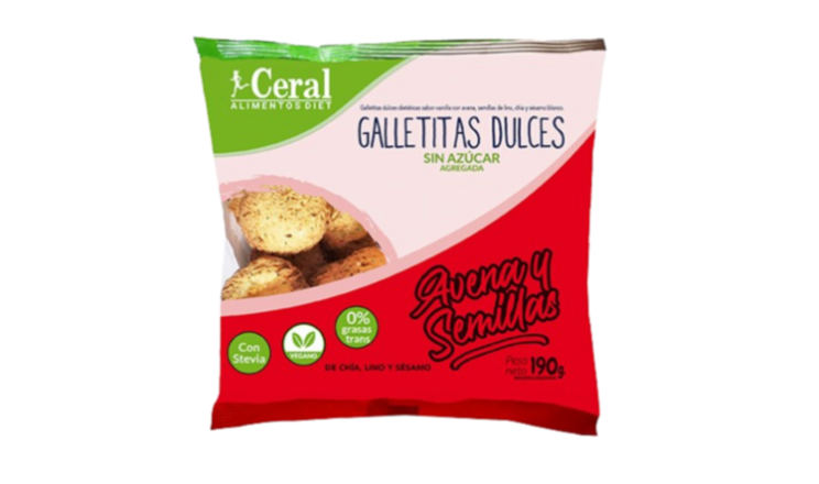 GALLETITAS LIGHT AVENA Y SEMILLAS X 190G - CERAL