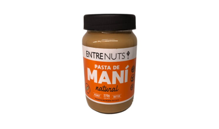 PASTA DE MANI NATURAL X 370G - ENTRENUTS