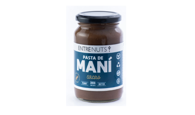 PASTA DE MANI CON CACAO X 370G - ENTRENUTS