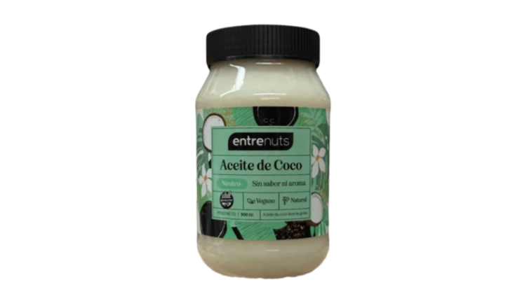ACEITE DE COCO NEUTRO X 500G - ENTRENUTS