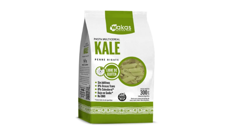 PENNE RIGATE MULTICEREAL CON KALE X 300G - WAKAS