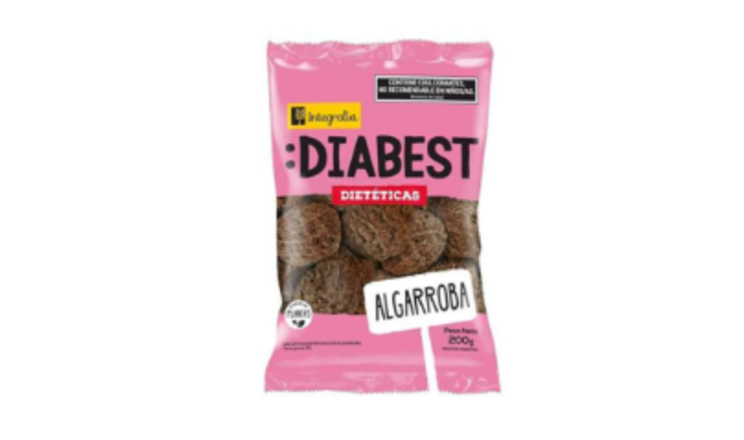 GALLET ALGARROBA S/AZUCAR AGREG X 200G - DIABEST