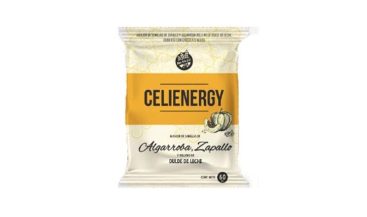 ALFAJOR DE SEMILLAS DE ZAPALLO X 50G - CELIENERGY