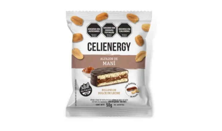 ALFAJOR DE MANI X 50G - CELIENERGY