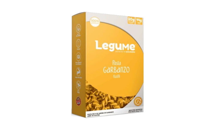 PASTA SECA DE GARBANZO X 284G - LEGUME