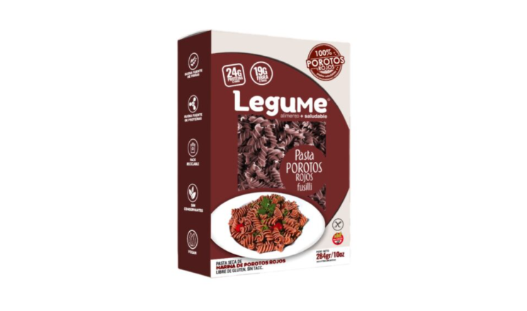 PASTA SECA DE POROTO ROJO X 284G - LEGUME