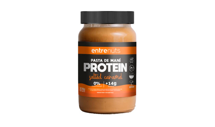 PASTA MANI PROTE SALTED CARAMEL X 370G - ENTRENUTS