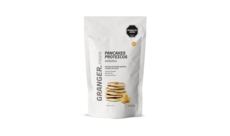PANCAKES PROTEICOS SALADOS QUESO X 300G - GRANGER