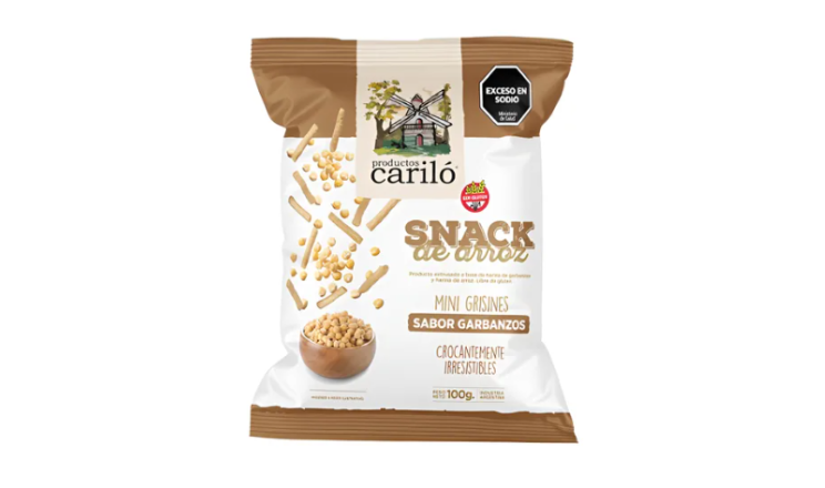 MINI GRISINES GARBANZOS X 100G - PRODUCTOS CARILO