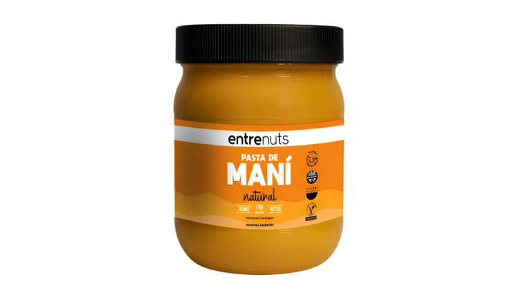 PASTA DE MANI NATURAL X 1KG - ENTRENUTS