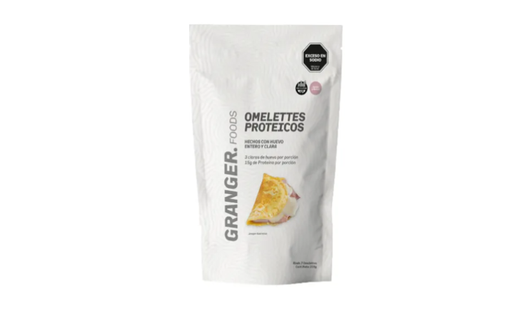OMELETTES PROTEICOS JAMON Y QUESO X 210G - GRANGER