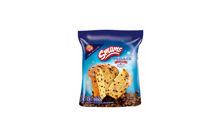 PAN DULCE CON CHIPS DE CHOCOLATE X 500G - SMAMS