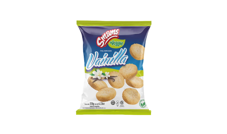 POLVORONES VAINILLA VEGGIE X 120G - SMAMS