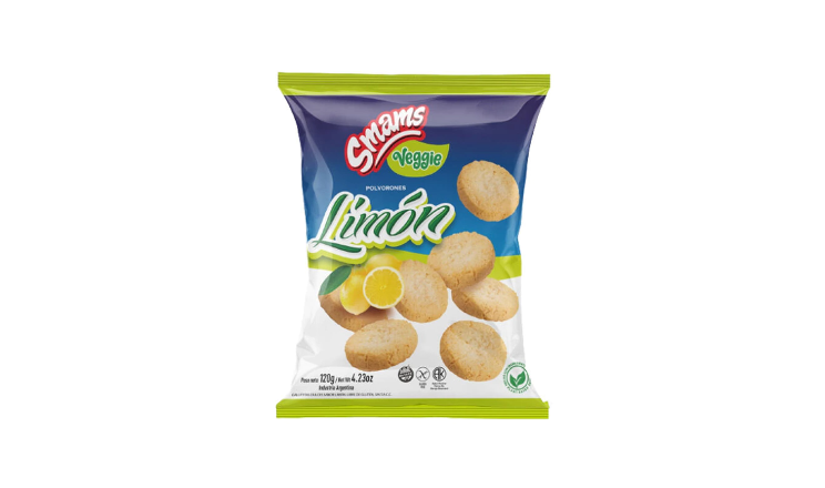POLVORONES LIMON VEGGIE X 120G - SMAMS