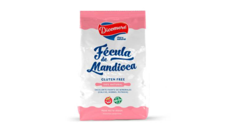 FECULA DE MANDIOCA X 450G - DICOMERE