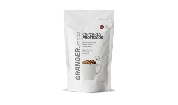 CUPCAKES PROTEICOS CHOCOLATE X 360G - GRANGER