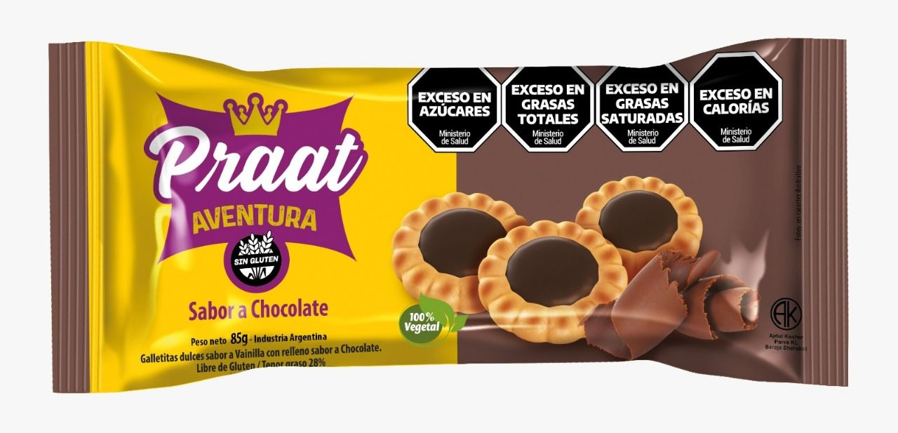 AVENTURA VAINILLA CON CHOCOLATE X 85G - PRAAT