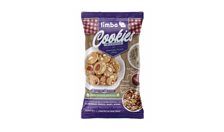GALLETITAS CON NUECES Y ALMENDRAS X 160G - LIMBO