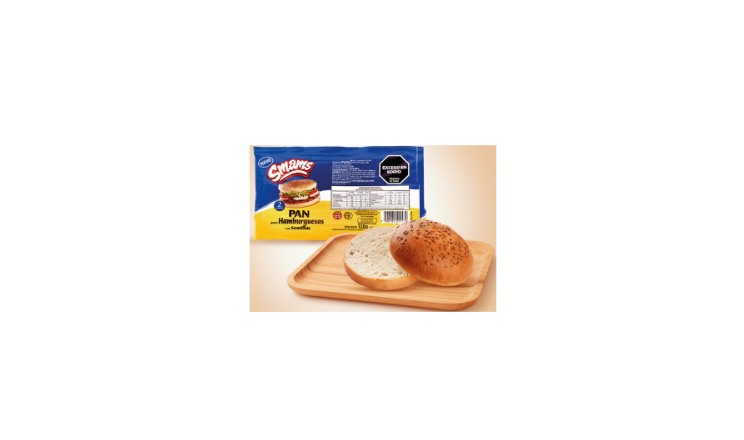 PAN DE HAMBURGUESA CON SEMILLAS X 120G - SMAMS