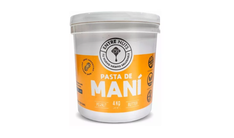 PASTA DE MANI NATURAL X 4KG - ENTRENUTS