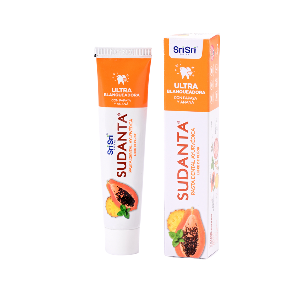 PASTA SUDANTA ULTRA BLANQUEADORA X 50G - SRI SRI